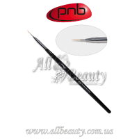 PNB 7D Nail Art Brush round 0-s - Кисть для дизайна круглая, нейлон