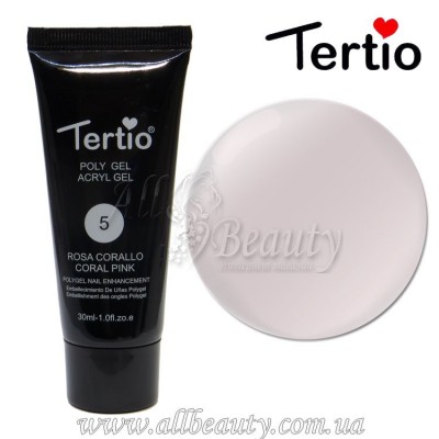 Tertio Acryl Gel - Полигель №05 Coral Pink 30 мл. Tertio Acryl Gel - Полигель №05 Coral Pink 30 мл.