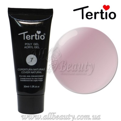 Tertio Acryl Gel - Полигель №07 Cover Natural 30 мл. Tertio Acryl Gel - Полигель №07 Cover Natural 30 мл.