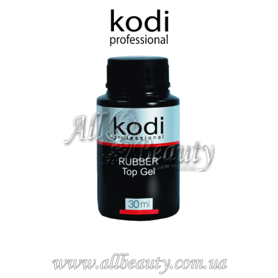 Kodi professinal (Коди) Rubber Top - каучуковое верхнее покрытие для гель-лака 30мл. Kodi professinal (Коди) Rubber Top - каучуковое верхнее покрытие для гель-лака 30мл.