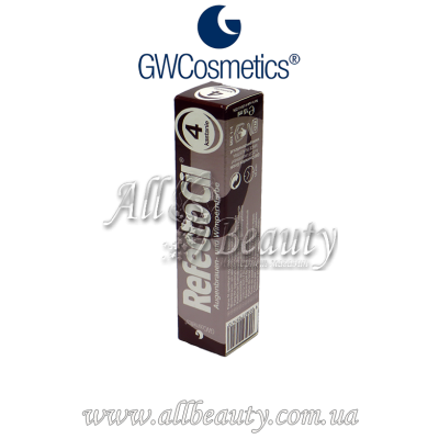 RefectoCil - краска для бровей и ресниц тон: - 4 (каштановый) 15мл. RefectoCil - краска для бровей и ресниц тон: - 4 (каштановый) 15мл.