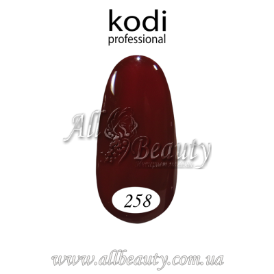 Kodi professional (Коди) - гель-лак 8мл. № 258 (сторінка 41) Kodi professional (Коди) - гель-лак 8мл. № 258 (сторінка 41)
