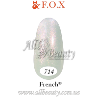 F.O.X (Фокс) French - гель лак 6мл. №714