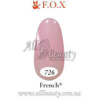 F.O.X (Фокс) French - гель лак 6мл. №726