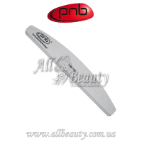 PNB 100/180 Grey - Баф для ногтей полукруг