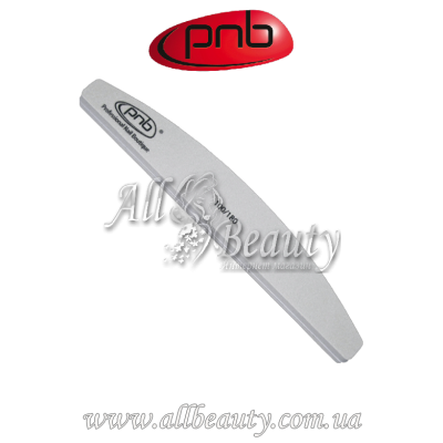 PNB 100/180 Grey - Баф для ногтей полукруг PNB 100/180 Grey - Баф для ногтей полукруг