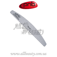 PNB 180/240 Grey - Пилка для ногтей полукруг