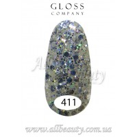 GLOSS Gel Polish - Гель лак 15мл №411
