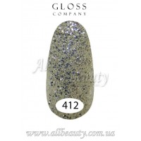 GLOSS Gel Polish - Гель лак 15мл №412