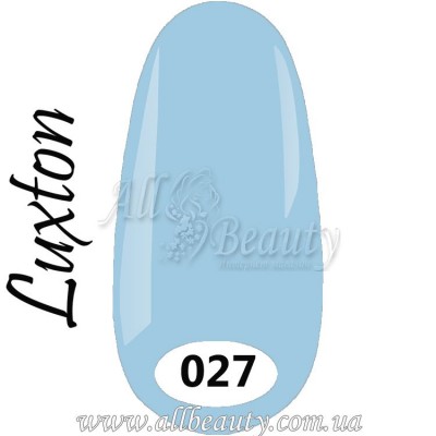 Luxton Gel Polish - Гель лак Люкстон 10 мл №027 Luxton Gel Polish - Гель лак Люкстон 10 мл №027