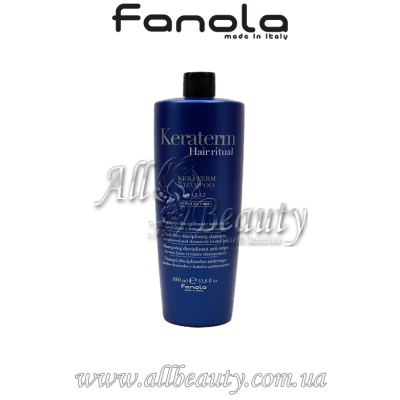 Fanola Keraterm - Шампунь для реконструкции поврежденных волос 1000мл Fanola Keraterm - Шампунь для реконструкции поврежденных волос 1000мл