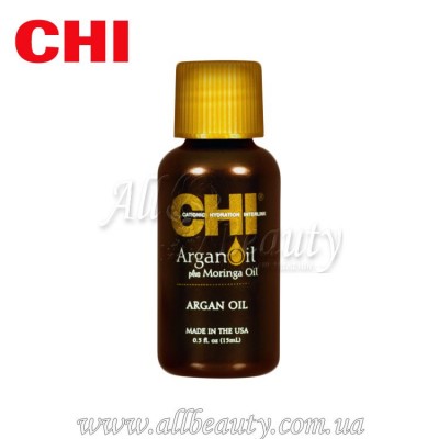 CHI Argan Oil - Восстанавливающее масло Аргана для волос 15 мл CHI Argan Oil - Восстанавливающее масло Аргана для волос 15 мл