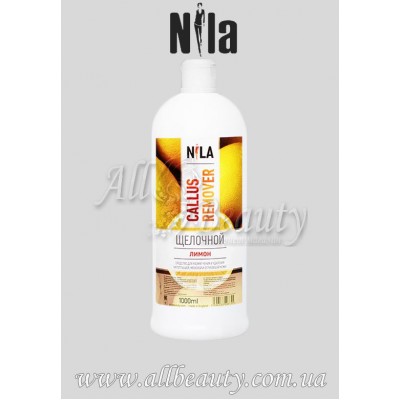 Nila Callus remover - Каллус ремувер щелочной Лимон 1000мл Nila Callus remover - Каллус ремувер щелочной Лимон 1000мл