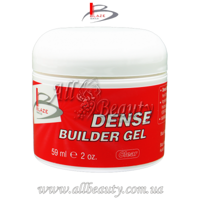 Blaze Nails Dense Builder Gel Clear - УФ гель конструирующий густой прозрачный 59мл Blaze Nails Dense Builder Gel Clear - УФ гель конструирующий густой прозрачный 59мл