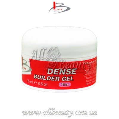 Blaze Nails Dense Builder Gel Pink - УФ гель конструирующий густой розовый 15мл Blaze Nails Dense Builder Gel Pink - УФ гель конструирующий густой розовый 15мл