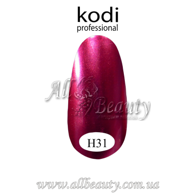 Kodi professional Hollywood - лак металлик 8мл H31 Kodi professional Hollywood - лак металлик 8мл H31