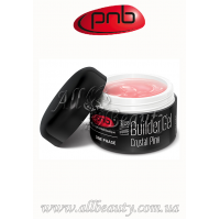 PNB UV/LED One Phase Builder Gel Crystal Pink - Однофазный моделирующий гель прозрачно-розовый 15мл
