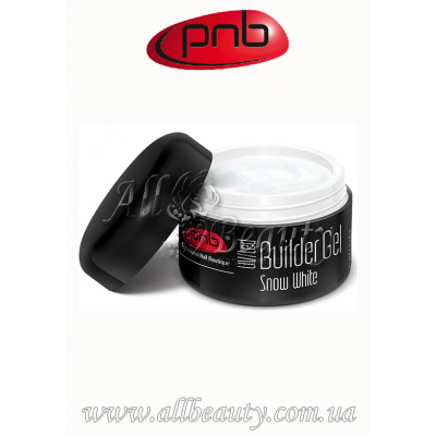 PNB UV/LED Builder Gel Snow White - Моделирующий гель белоснежный 15мл (сторінка 9) PNB UV/LED Builder Gel Snow White - Моделирующий гель белоснежный 15мл (сторінка 9)