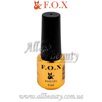 F.O.X (Фокс) Base - базавое покрытие 6мл F.O.X (Фокс) Base - базавое покрытие 6мл