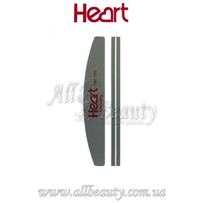 Heart - Шлифовщик для ногтей Half 100/180 Heart - Шлифовщик для ногтей Half 100/180