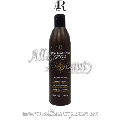 R-line Macadamia Star - Шампунь питательный с маслом макадамии 350мл R-line Macadamia Star - Шампунь питательный с маслом макадамии 350мл