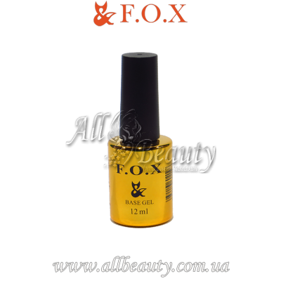 F.O.X (Фокс) Base - базавое покрытие 12мл F.O.X (Фокс) Base - базавое покрытие 12мл