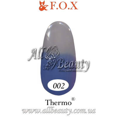 F.O.X Thermo - Tермо гель-лак 6мл №002 F.O.X Thermo - Tермо гель-лак 6мл №002