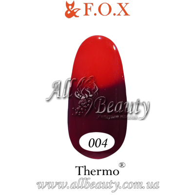 F.O.X Thermo - Tермо гель-лак 6мл №004 F.O.X Thermo - Tермо гель-лак 6мл №004