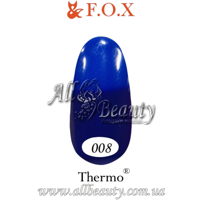 F.O.X Thermo - Tермо гель-лак 6мл №008 F.O.X Thermo - Tермо гель-лак 6мл №008