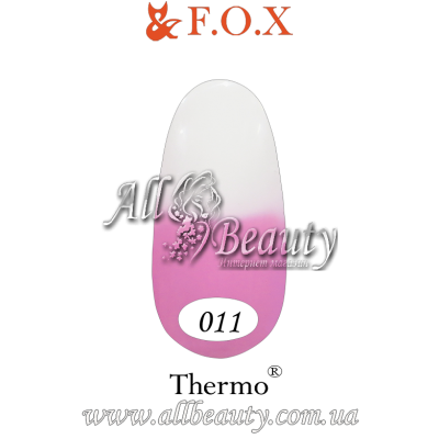 F.O.X Thermo - Tермо гель-лак 6мл №011 F.O.X Thermo - Tермо гель-лак 6мл №011