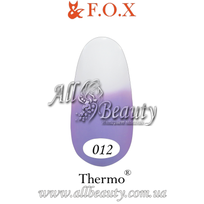 F.O.X Thermo - Tермо гель-лак 6мл №012 F.O.X Thermo - Tермо гель-лак 6мл №012