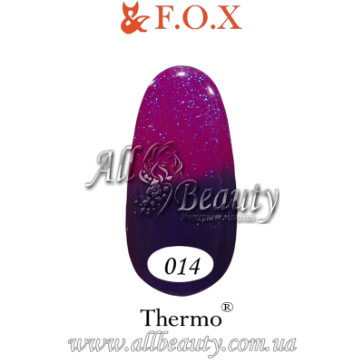 F.O.X Thermo - Tермо гель-лак 6мл №014 F.O.X Thermo - Tермо гель-лак 6мл №014
