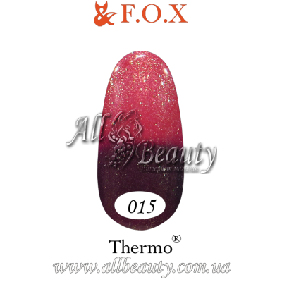 F.O.X Thermo - Tермо гель-лак 6мл №015 (сторінка 28) F.O.X Thermo - Tермо гель-лак 6мл №015 (сторінка 28)
