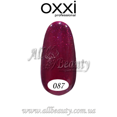 Oxxi professional (Окси) - гель-лак 8мл №087 Oxxi professional (Окси) - гель-лак 8мл №087