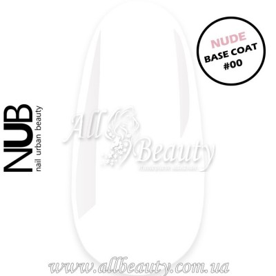 NUB Nude Rubber Base Coat - Камуфлирующая база #00, 8 мл. NUB Nude Rubber Base Coat - Камуфлирующая база #00, 8 мл.