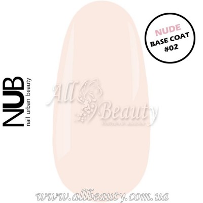 NUB Nude Rubber Base Coat - Камуфлирующая база #02, 8 мл. NUB Nude Rubber Base Coat - Камуфлирующая база #02, 8 мл.