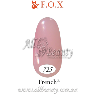 F.O.X (Фокс) French - гель лак 12мл. №725 (сторінка 2) F.O.X (Фокс) French - гель лак 12мл. №725 (сторінка 2)