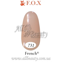 F.O.X (Фокс) French - гель лак 12мл. №731