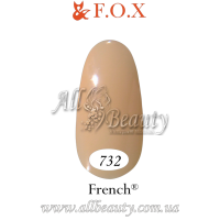 F.O.X (Фокс) French - гель лак  12мл. №732