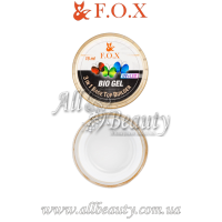 F.O.X (Фокс) Bio Gel 3in1 UV-LED - Прозрачный био-гель 3 in 1 Base/Top/Builder 15мл