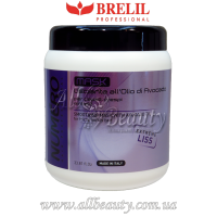 Brelil Numero Extreme Liss - Разглаживающая маска с маслом авокадо 1000мл