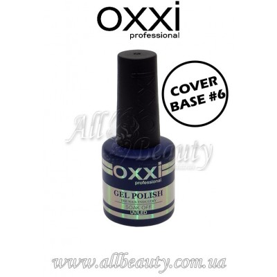 OXXI professional Cover Base - Камуфлирующая база 8мл №06 OXXI professional Cover Base - Камуфлирующая база 8мл №06
