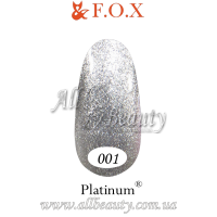 F.O.X (Фокс) Platinum - гель-лак 6мл №001