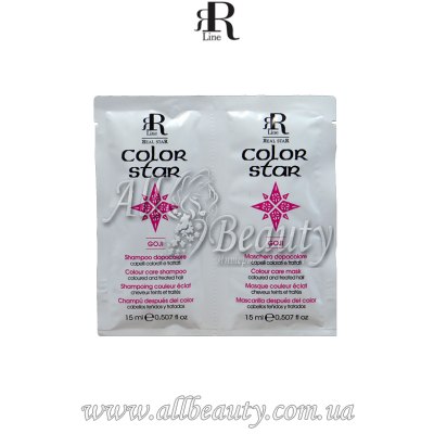 R-line Color Star - Пробник шампунь+маска для окрашенных волос 2x15мл (сторінка 2) R-line Color Star - Пробник шампунь+маска для окрашенных волос 2x15мл (сторінка 2)