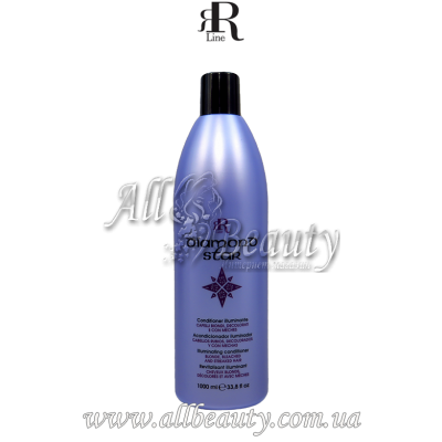 R-line Diamond Star - Кондиционер для придания блеска светлым волосам 1000мл R-line Diamond Star - Кондиционер для придания блеска светлым волосам 1000мл