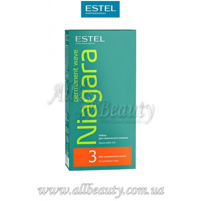ESTEL professional Niagara - Био-перманент набор для нормальных волос 2х100 мл №3 ESTEL professional Niagara - Био-перманент набор для нормальных волос 2х100 мл №3