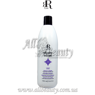 R-line Silver Star - Шампунь нейтрализирующий желтизну 1000мл R-line Silver Star - Шампунь нейтрализирующий желтизну 1000мл