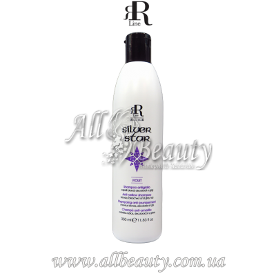 R-line Silver Star - Шампунь нейтрализирующий желтизну 350мл R-line Silver Star - Шампунь нейтрализирующий желтизну 350мл