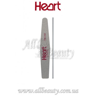 Heart - Пилка для ногтей Half TITAN ромб 180/240 Heart - Пилка для ногтей Half TITAN ромб 180/240