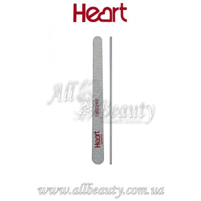 Heart - Пилка капелька для ногтей TITAN 180/240 Heart - Пилка капелька для ногтей TITAN 180/240